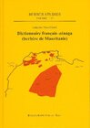 Buchcover Dictionnaire zénaga-français / français-zénaga (berbère de Mauritanie)