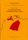 Buchcover A Grammatical Sketch of Ghadames Berber (Libya)
