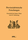 Buchcover Provinzialrömische Forschungen