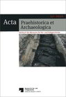 Buchcover Acta Praehistorica et Archaeologica / Acta Praehistorica et Archaeologica 52, 2020