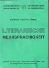 Buchcover Literarische Mehrsprachigkeit