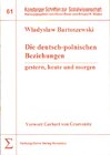 Buchcover Die deutsch-polnischen Beziehungen