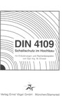 Buchcover DIN 4109 - Schallschutz im Hochbau