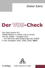 Buchcover Der VOB-Check