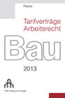 Buchcover Tarifverträge Arbeitsrecht Bau 2013