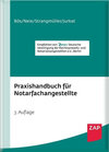 Buchcover Praxishandbuch für Notarfachangestellte