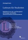 Buchcover Latinum für Studenten