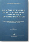 Buchcover Le Même et l'Autre dans la Structure Ontologique du Timée de Platon