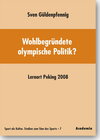 Buchcover Wohlbegründete olympische Politik?