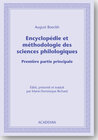 Buchcover Encyclopédie et méthodologie des sciences philologiques