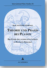 Buchcover Theorie und Praxis bei Platon