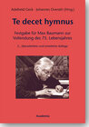 Buchcover Te decet hymnus