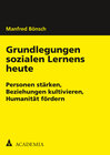 Buchcover Grundlegungen sozialen Lernens heute