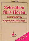 Buchcover Schreiben fürs Hören