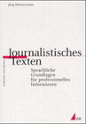 Buchcover Journalistisches Texten