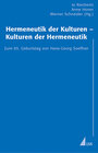 Buchcover Hermeneutik der Kulturen – Kulturen der Hermeneutik