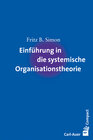 Buchcover Einführung in die systemische Organisationstheorie