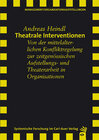 Buchcover Theatrale Interventionen