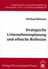 Buchcover Strategische Unternehmensplanung und ethische Reflexion.