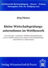 Buchcover Kleine Wirtschaftsprüfungsunternehmen im Wettbewerb.