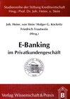 Buchcover E-Banking im Privatkundengeschäft.