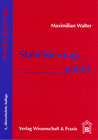 Buchcover Stabilisierungspolitik