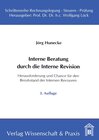 Buchcover Interne Beratung durch die Interne Revision.