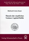 Buchcover Theorie der staatlichen Venture Capital-Politik.