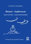 Buchcover Ekstase - Sophrosyne.