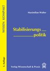 Buchcover Stabilisierungspolitik.