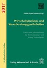Buchcover Wirtschaftsprüfungs- und Steuerberatungsgesellschaften 2017.