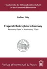Buchcover Corporate Bankruptcies in Germany.