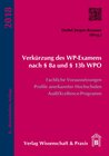 Buchcover Verkürzung des WP-Examens nach § 8a und § 13b WPO