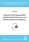 Buchcover Corporate Social Responsibility und finanzielle Performance von börsennotierten Unternehmen.