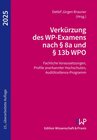 Buchcover Verkürzung des WP-Examens nach § 8a und § 13b WPO 2025