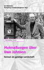 Buchcover Mutmaßungen über Uwe Johnson