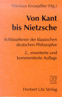 Buchcover Kant bis Nietzsche