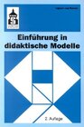 Buchcover Einführung in didaktische Modelle