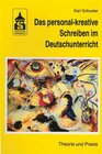 Buchcover Das personal-kreative Schreiben im Deutschunterricht