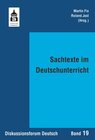 Buchcover Sachtexte im Deutschunterricht