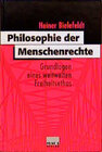 Buchcover Philosophie der Menschenrechte
