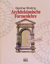 Buchcover Architektonische Formenlehre