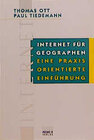 Buchcover Internet für Geographen