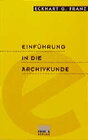 Buchcover Einführung in die Archivkunde