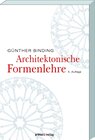 Buchcover Architektonische Formenlehre