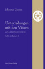 Buchcover Unterredungen mit den Vätern