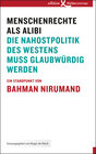 Buchcover Menschenrechte als Alibi