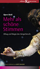 Buchcover Mehr als schöne Stimmen