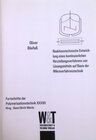 Buchcover Reaktionstechnische Entwicklung eines kontinuierlichen Herstellungsverfahrens von Lösungsmitteln auf Basis der Mikroverf