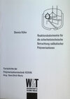 Buchcover Reaktionskalorimetrie für die sicherheitstechnische Betrachtung radikalischer Polmerisationen